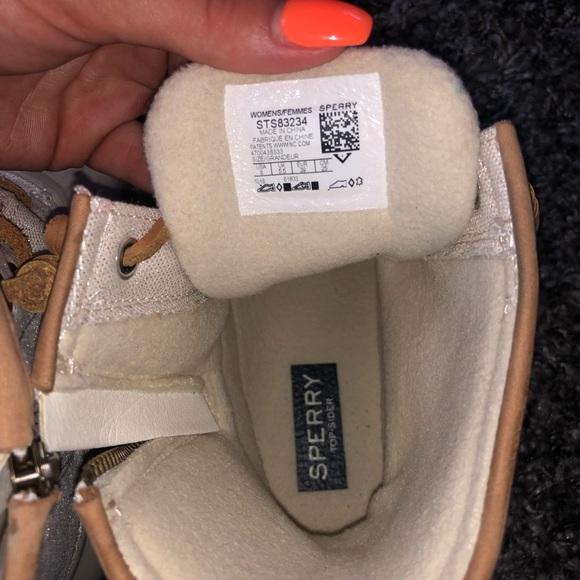 ❤️SOLD❤️ Sperry Saltwater metallic Duck Boot - Picture 6 of 7